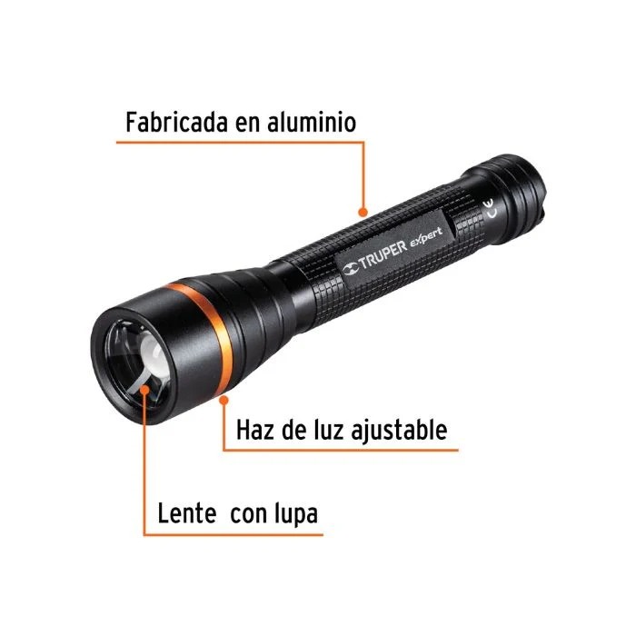 LINTERNA DE ALUMINIO LED CREE TRUPER 235 LM CON 2 PILAS AA