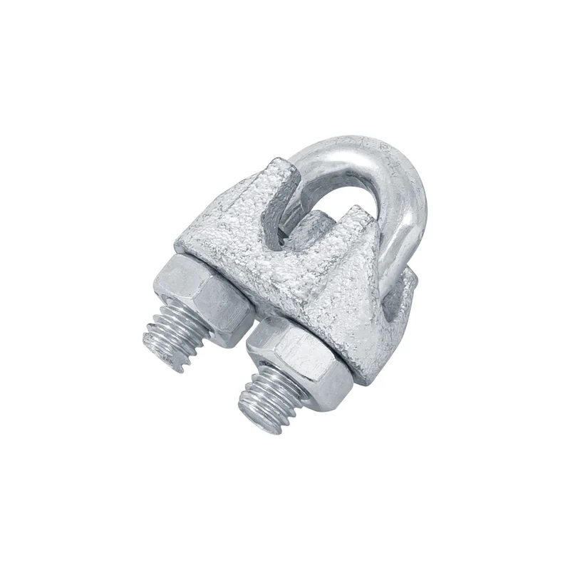 2 NUDOS DE HIERRO PARA CABLE FIERO, 5/16" EN BLÍSTER