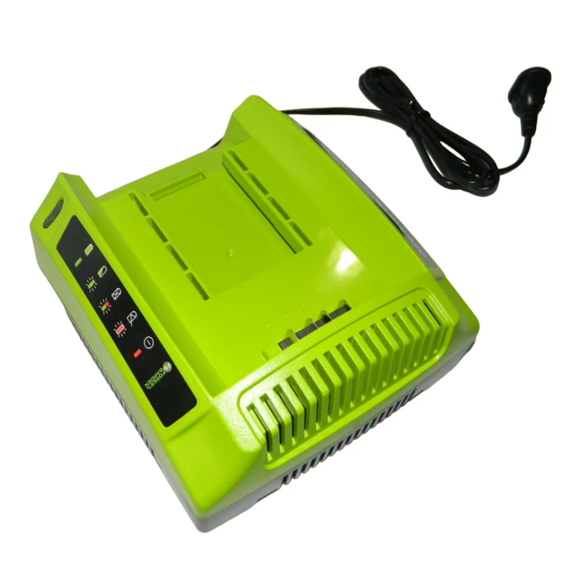 CARGADOR DE BATERÍA RECARGABLE 42V, FOREST & GARDEN