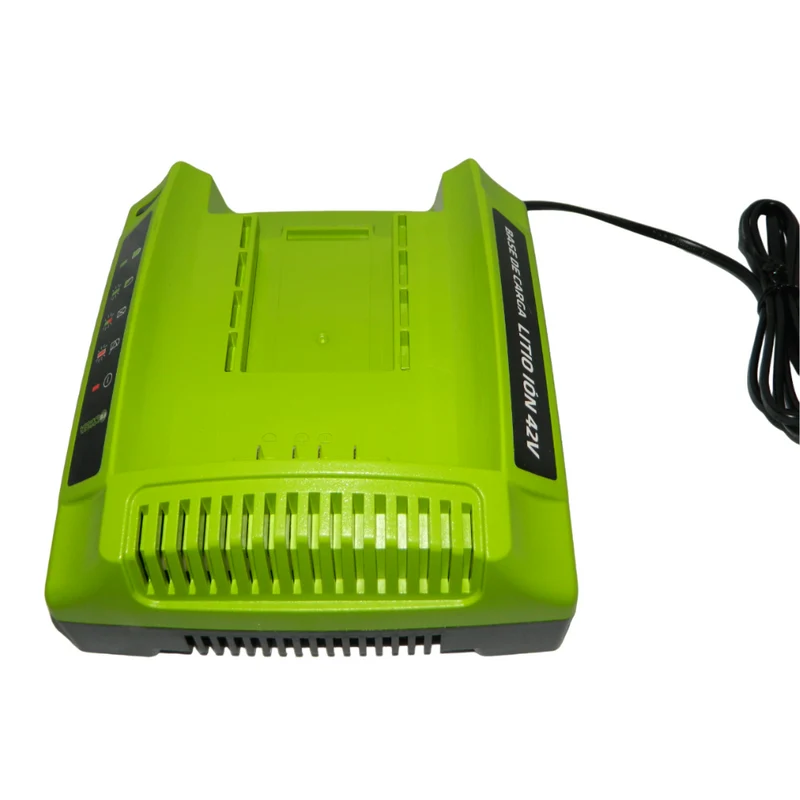 CARGADOR DE BATERÍA RECARGABLE 42V, FOREST & GARDEN