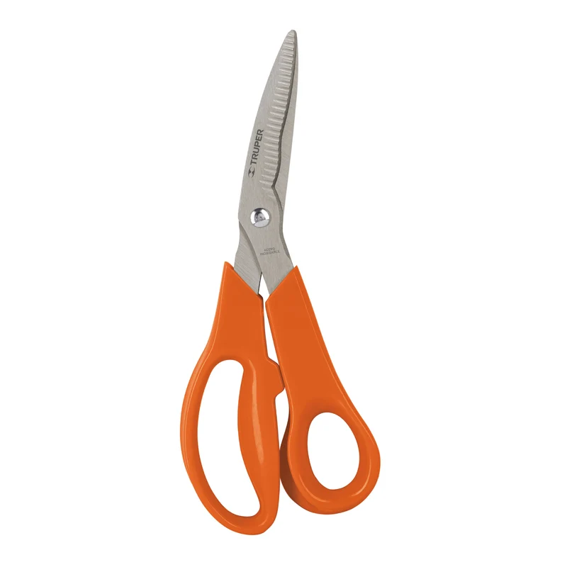 TIJERA MULTIUSOS TRUPER 8" (20 CM), CUCHILLAS DENTADAS
