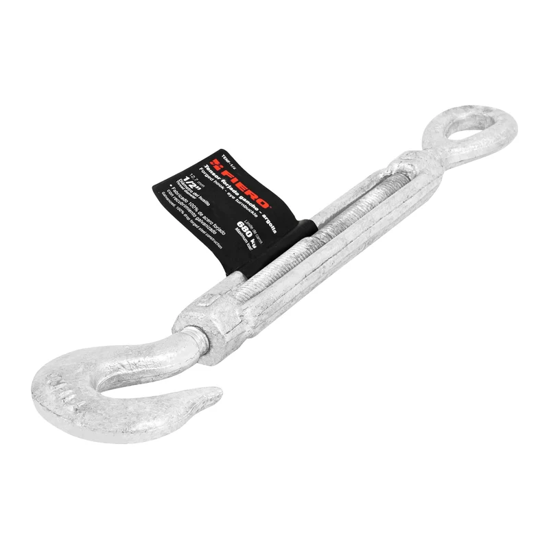 TENSOR FORJADO 1/2" GANCHO-ARGOLLA, FIERO