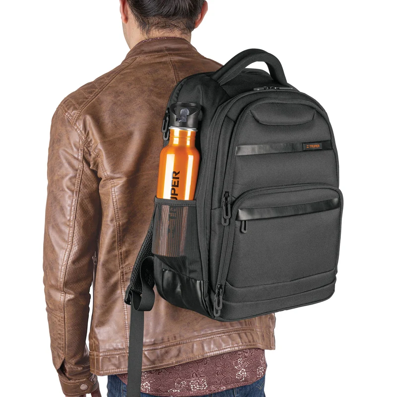MOCHILA PARA LAPTOP CON LOGO TRUPER, RESISTENTE AL DESGASTE