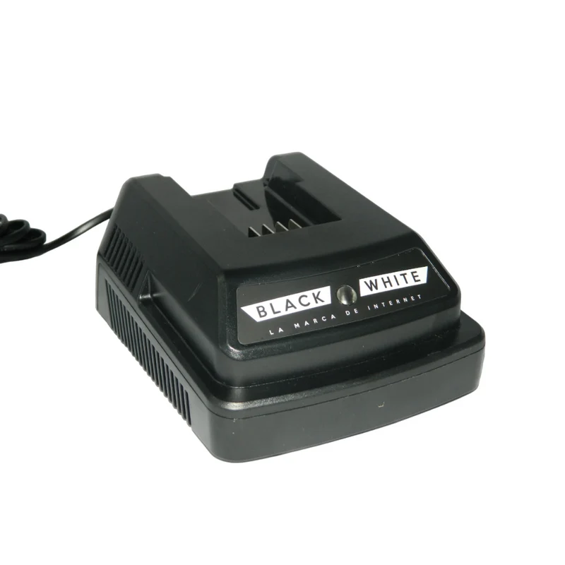 CARGADOR RÁPIDO BLACK BLACK & WHITE 18V, 2AH