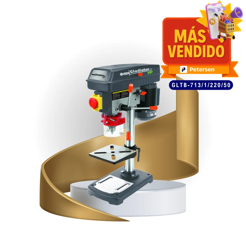 TALADRO DE BANCO GLADIATOR 250W USO PROFESIONAL