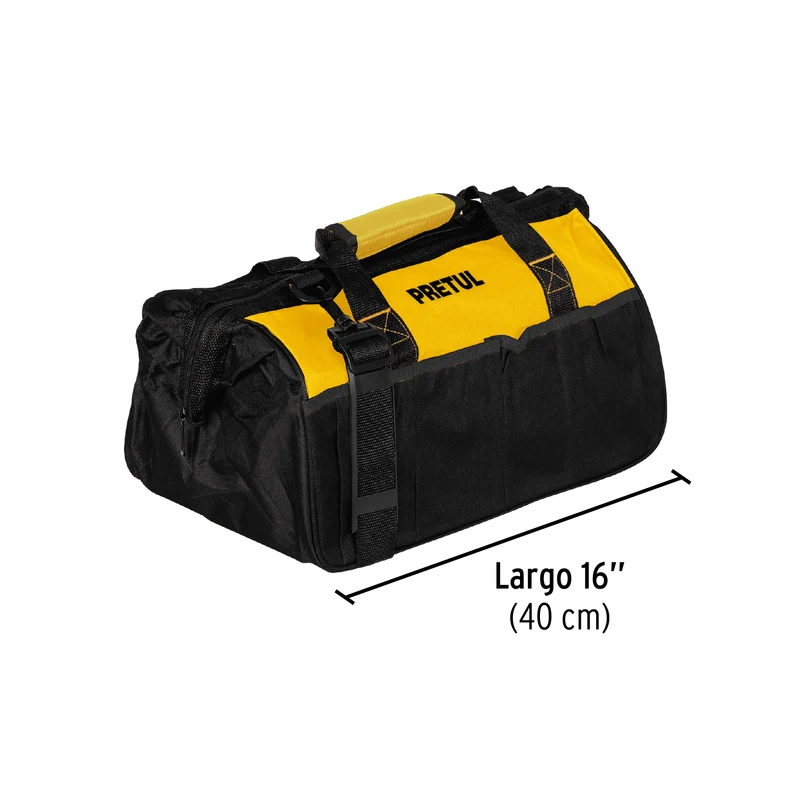 MALETA PORTAHERRAMIENTAS PRETUL DE 16" (41 CM)