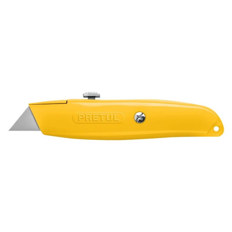 NAVAJA RETRÁCTIL 6" CUERPO DE ALUMINIO, PRETUL