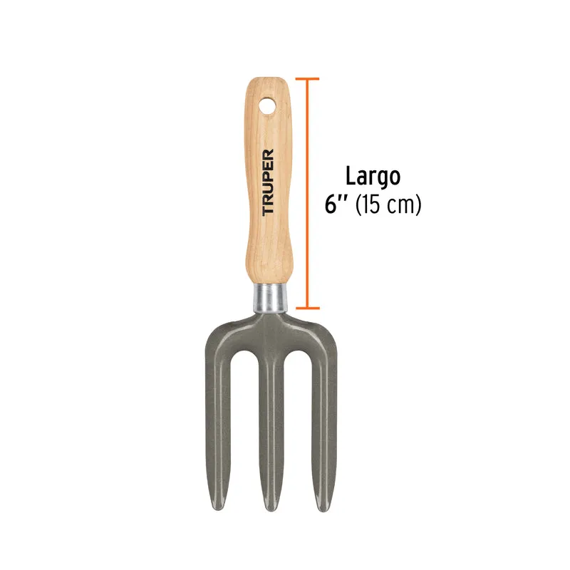 BIELDO PARA JARDÍN TRUPER, MANGO DE 6" (15 CM)