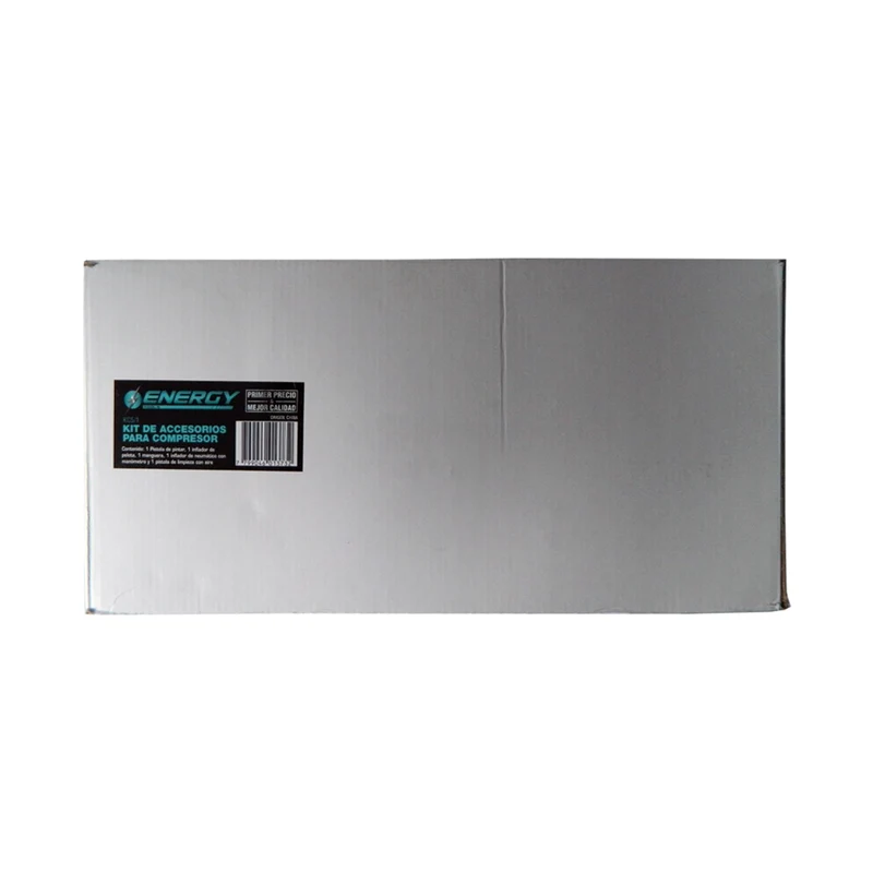 KIT DE 5 ACCESORIOS ENERGY PARA COMPRESOR CON MULTIPLES APLICACIONES