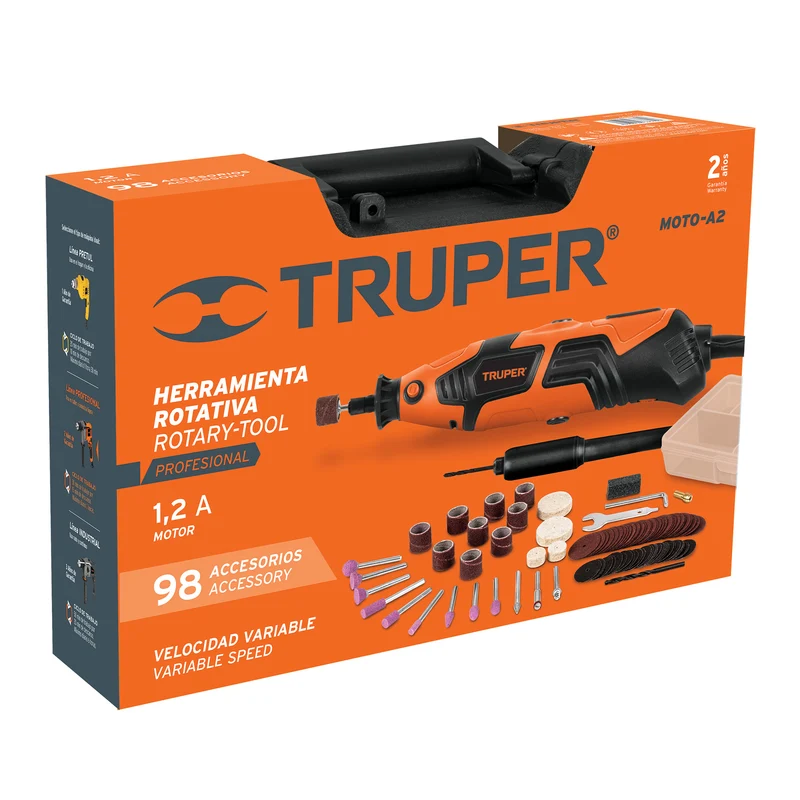 MOTO TOOL TRUPER, PROFESIONAL 150 W 220 V 50 60 HZ CLASE II