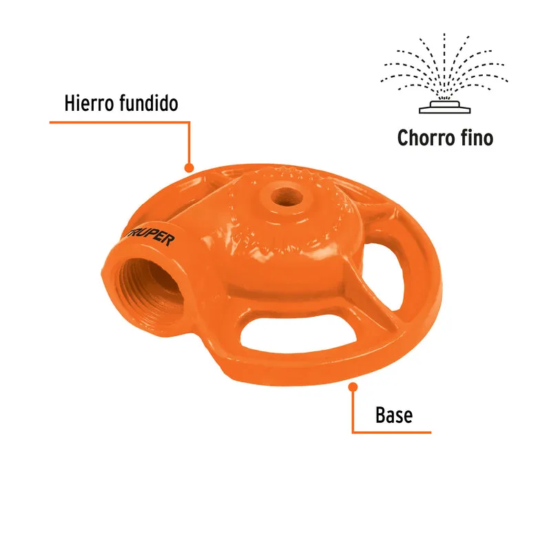 ASPERSOR METÁLICO TRUPER, TIPO SAPO