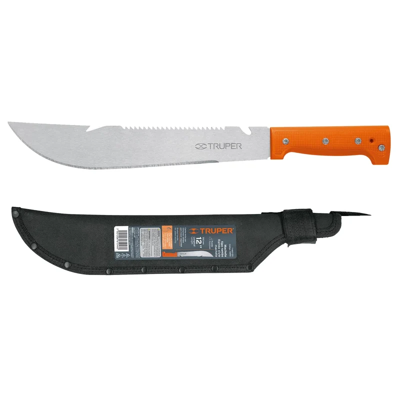 MACHETE RAMBO 12" (31 CM) TRUPER, CACHA REMACHADA