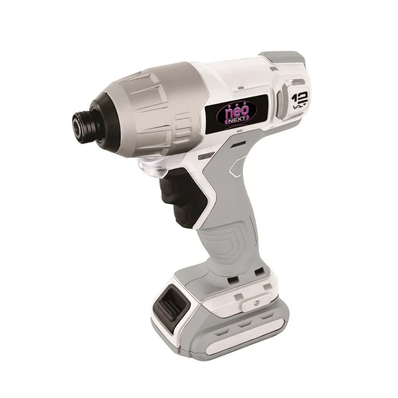 LLAVE DE IMPACTO TÁCTIL RECARGABLE NEO 1/4" 12V