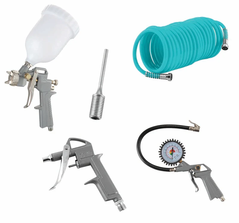 KIT DE 5 ACCESORIOS ENERGY PARA COMPRESOR