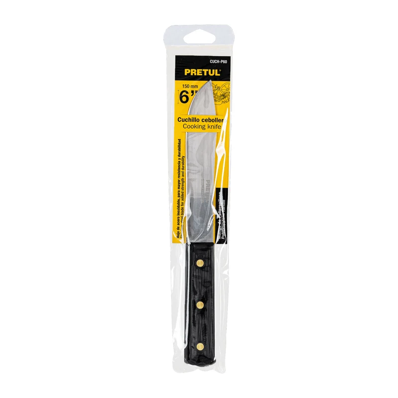 CUCHILLO CEBOLLERO 6" (15 CM) PRETUL, MANGO DE PLÁSTICO