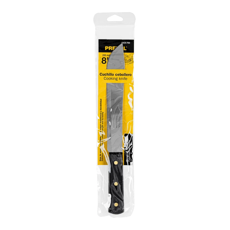 CUCHILLO CEBOLLERO 8" (20 CM) PRETUL, MANGO DE PLÁSTICO