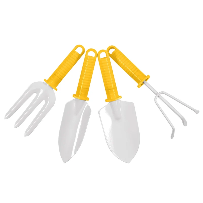 JUEGO DE 4 HERRAMIENTAS DE 5" (13 CM) PARA JARDÍN, PRETUL