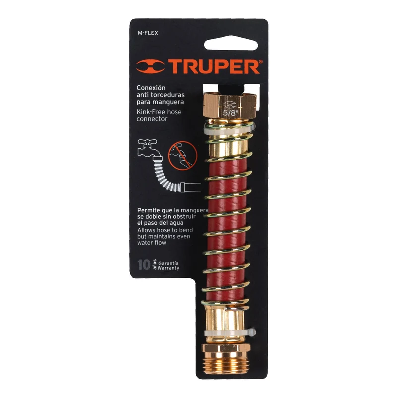 CONEXIÓN TRUPER 3/4" ANTITORCEDURAS PARA MANGUERA