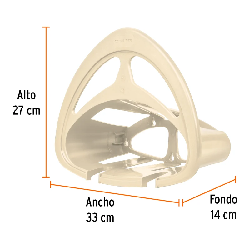 PORTAMANGUERA DE PLÁSTICO BEIGE, TRUPER