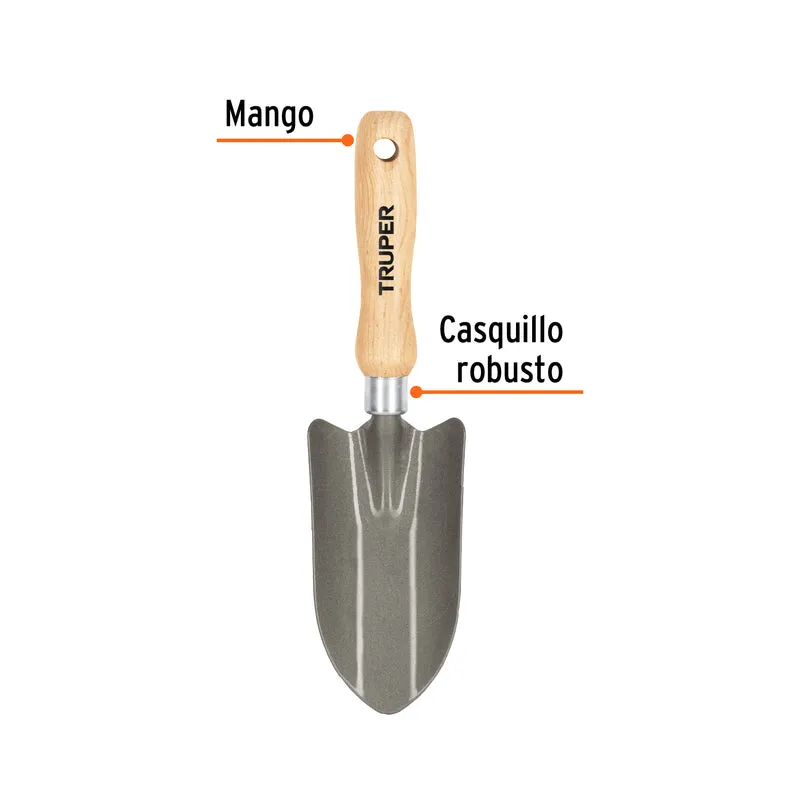 PALITA PARA JARDÍN TRUPER, MANGO DE 6" (15 CM)