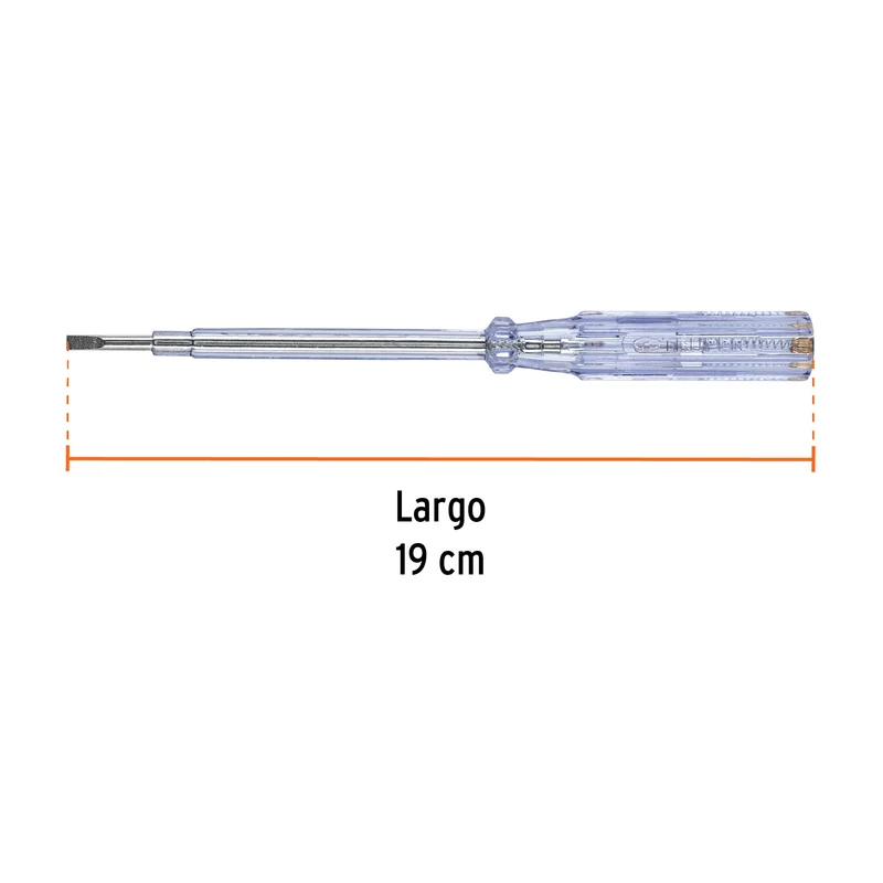 PROBADOR DE CIRCUITOS TRUPER 19 CM DE CORRIENTE ALTERNA