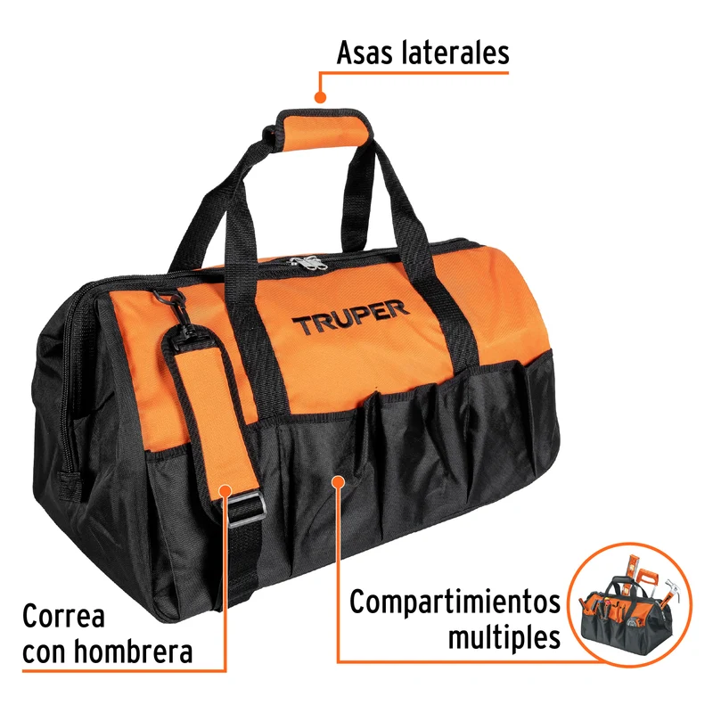 MALETA PORTAHERRAMIENTAS TRUPER DE 22" (56 CM)