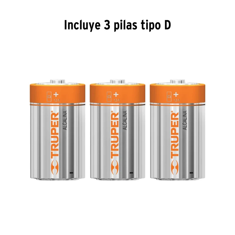 LINTERNA LED PARA CAMPAMENTO TRUPER, TIPO FAROL DE PILAS 3 D LUZ ATENUABLE