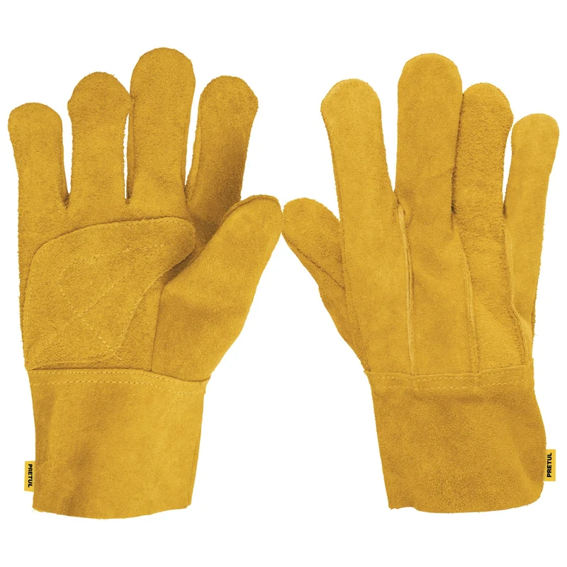 GUANTES PRETUL TRUPER DE CARNAZA CORTOS
