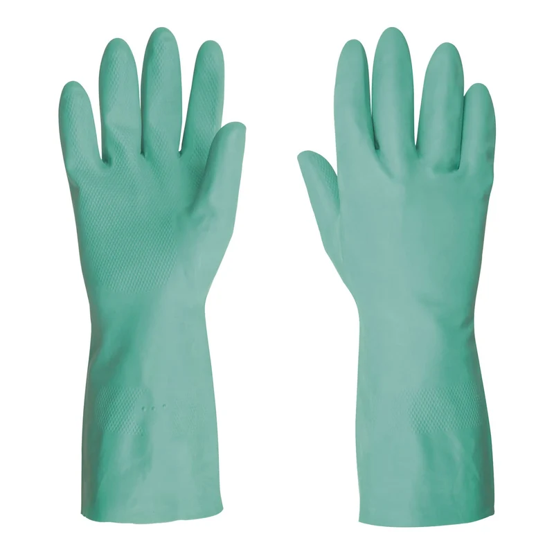 GUANTES TRUPER DE NITRILO VERDE MULTIUSOS TALLA MEDIANO