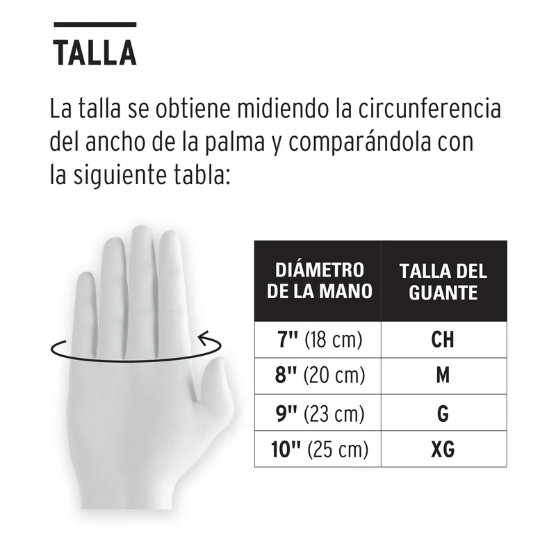 GUANTES TRUPER DE NITRILO VERDE MULTIUSOS TALLA MEDIANO