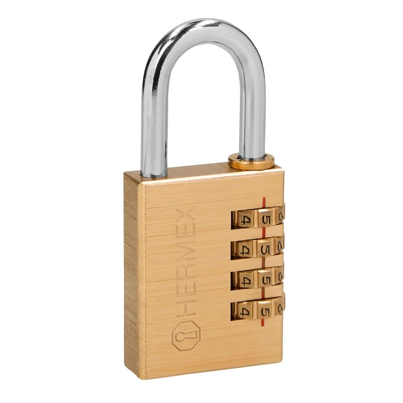 CANDADO DE COMBINACIÓN TRUPER HERMEX 40 MM CUERPO DE LATÓN