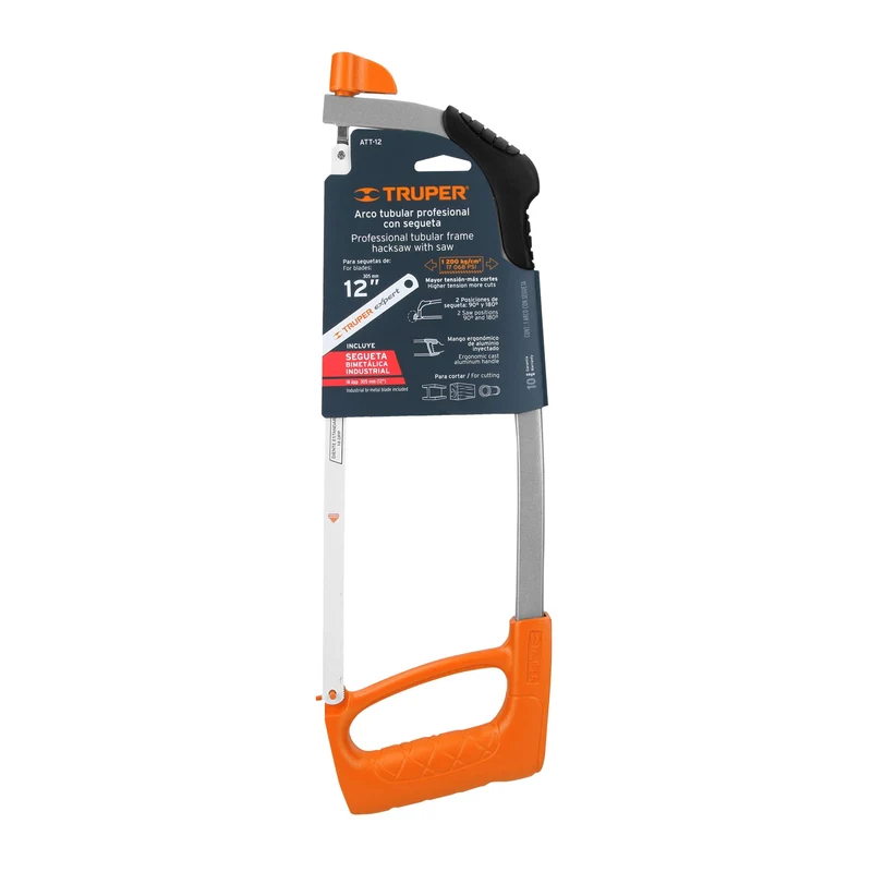 ARCO TUBULAR PROFESIONAL DE ACERO TRUPER PARA SEGUETA 12" (30 CM)