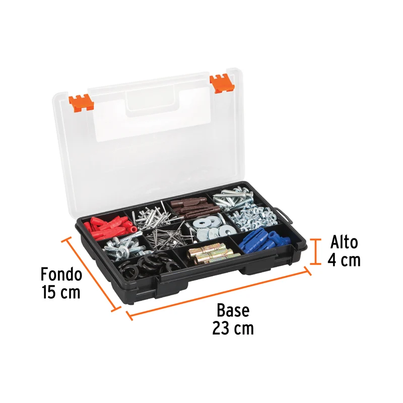 ORGANIZADOR TRUPER DE 9" CON 11 COMPARTIMENTOS