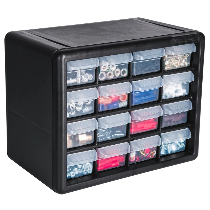 ORGANIZADOR TRUPER CON 16 GAVETAS