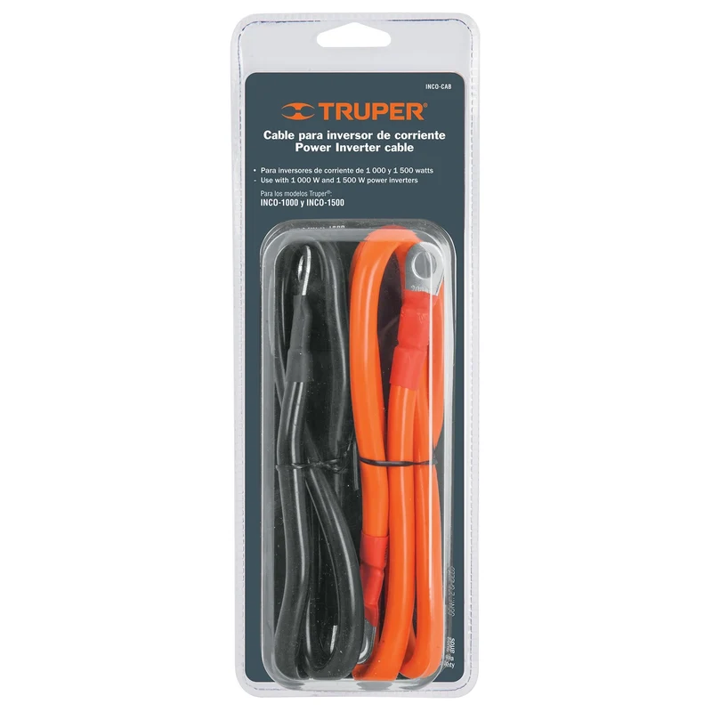 CABLE TRUPER PARA INVERSORES DE CORRIENTE INCO-1500 E INCO-1000