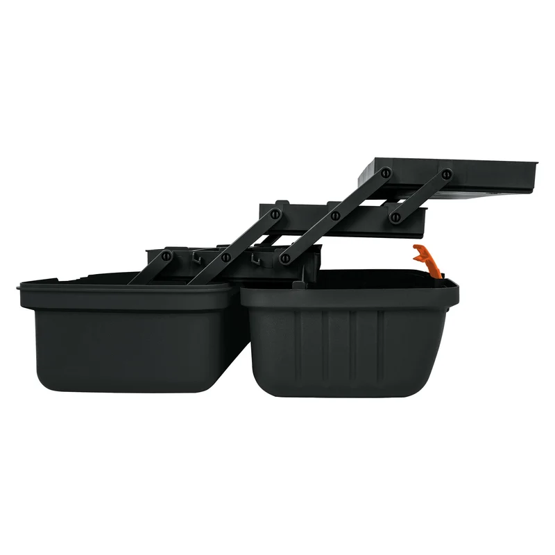 CAJA PARA PESCA TRUPER DE 16" (41 CM) CON 3 BANDEJAS DESLIZABLES