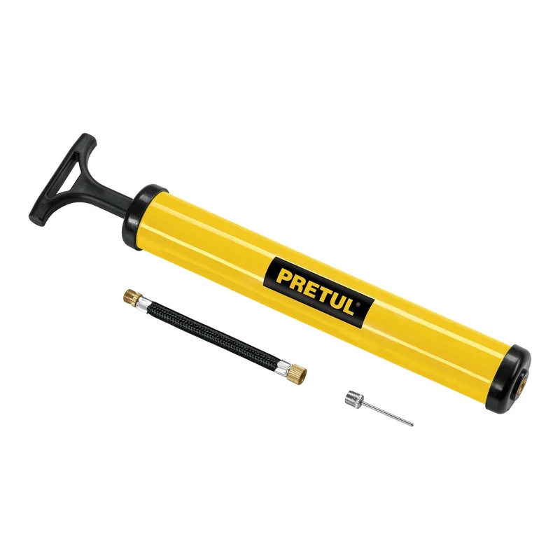 MINI BOMBA MANUAL PARA INFLAR BALONES PRETUL TRUPER 14.5 PSI