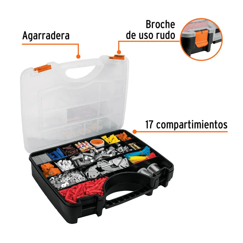 ORGANIZADOR TRUPER DE 17 COMPARTIMIENTOS