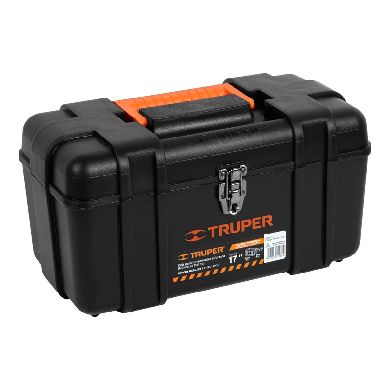CAJA PARA HERRAMIENTA PLÁSTICA INDUSTRIAL TRUPER DE 17" (43 CM)