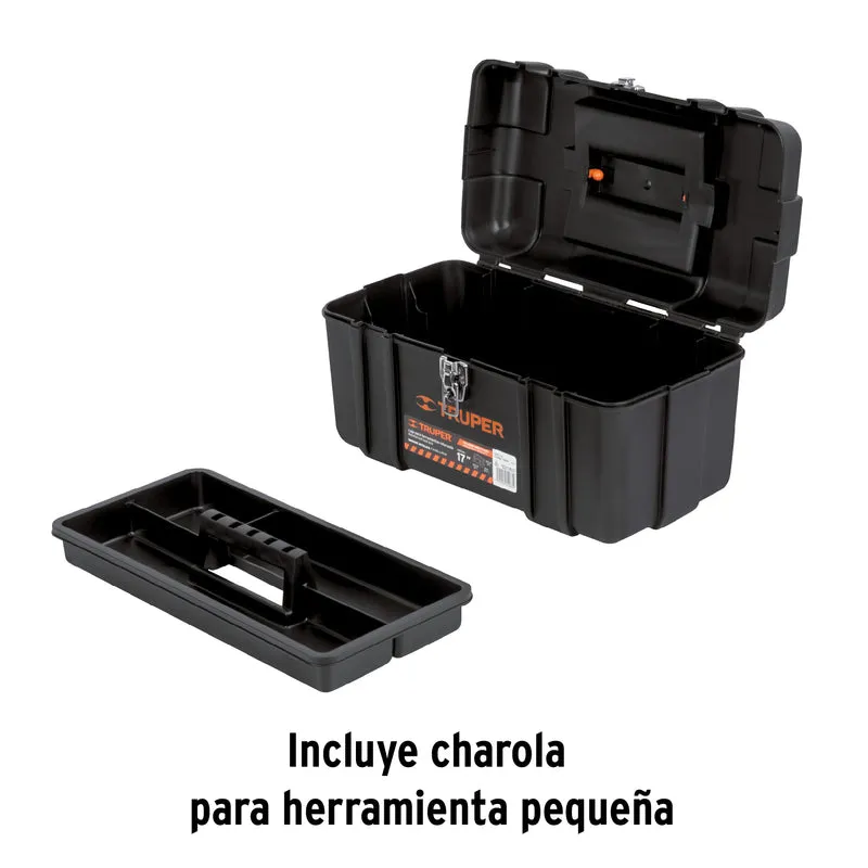 CAJA PARA HERRAMIENTA PLÁSTICA INDUSTRIAL TRUPER DE 17" (43 CM)