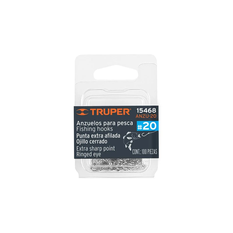 ANZUELOS PARA PESCA TRUPER N° 20
