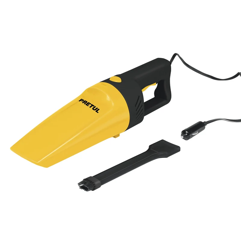 ASPIRADORA PARA AUTO PRETUL12V, PORTÁTIL Y LIGERO