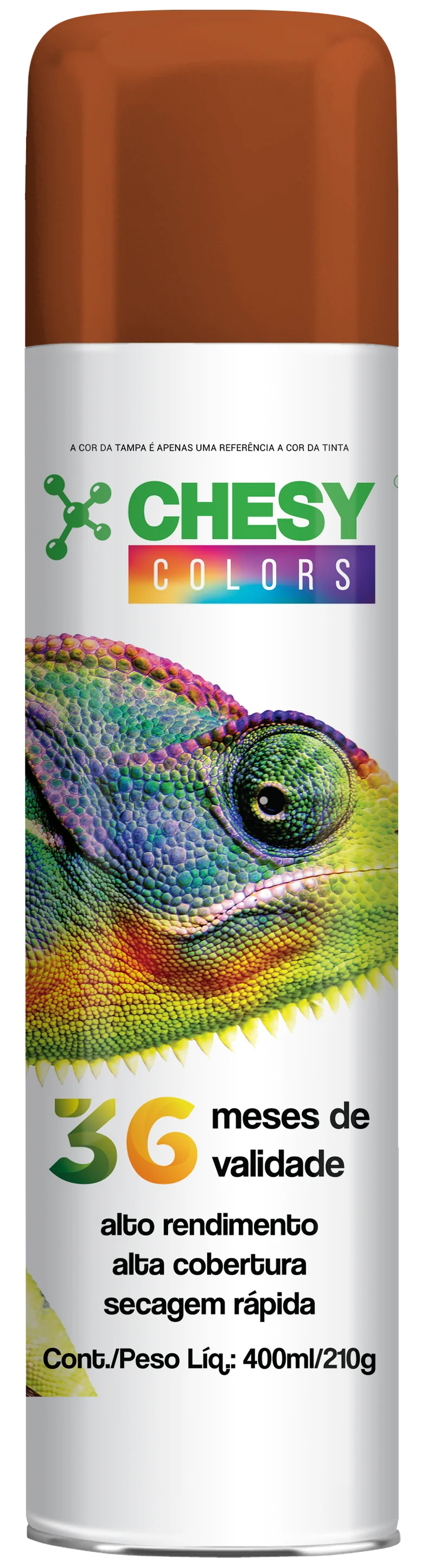 PINTURA EN AEROSOL CHESY METALIZADA COLOR COBRE 400ML