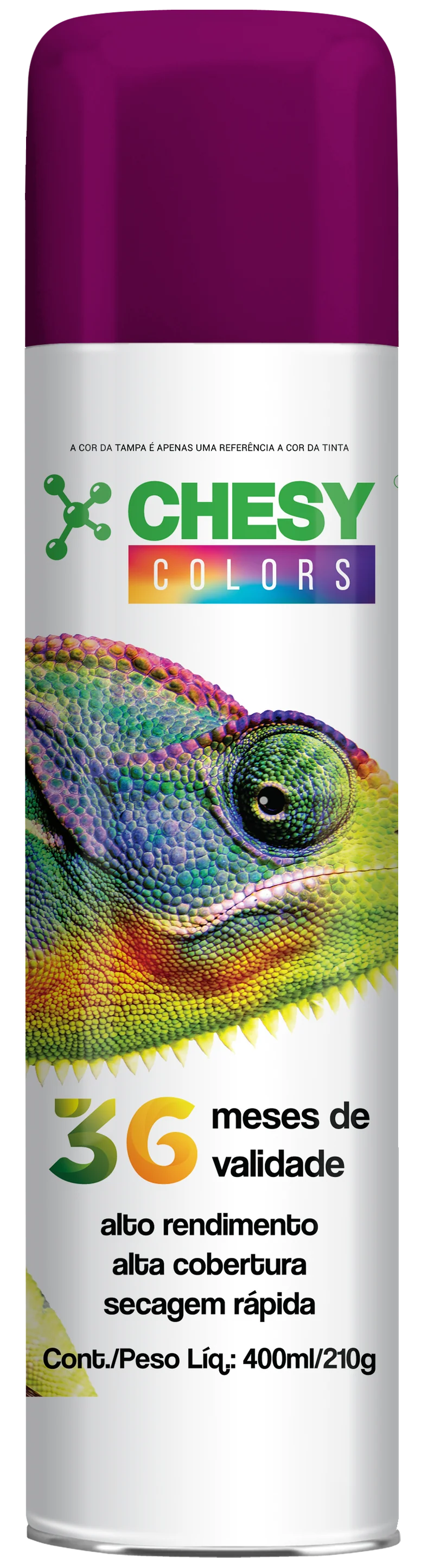 PINTURA EN AEROSOL CHESY USO GENERAL COLOR VIOLETA 400ML