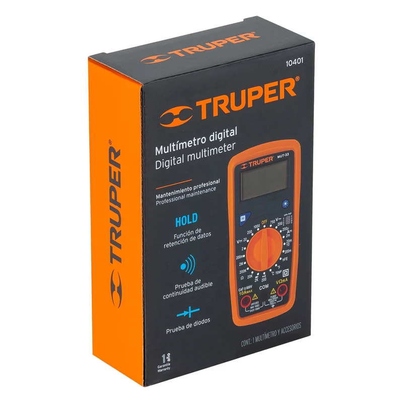 MULTIMETRO DIGITAL JUNIOR TRUPER