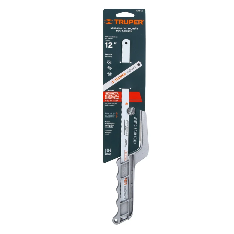 MINI ARCO DE ALUMINIO PARA SEGUETA TRUPER DE 12"