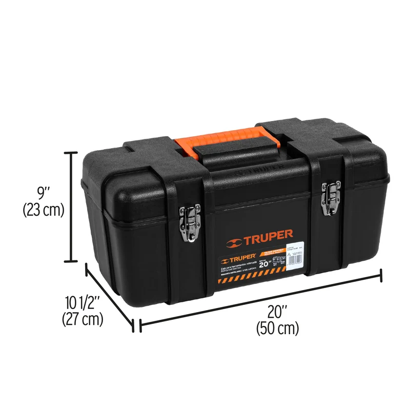CAJA PARA HERRAMIENTA PLÁSTICA INDUSTRIAL TRUPER 20" (51 CM)