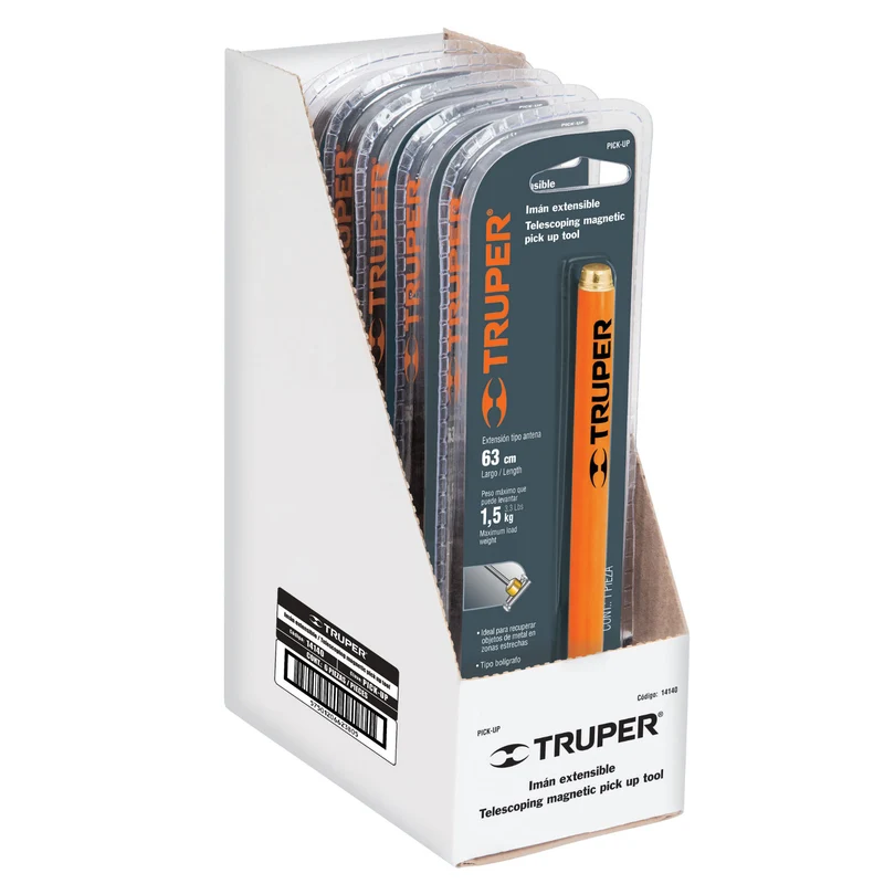 IMAN EXTENSIBLE TRUPER LEVANTA HASTA 1.5 KG CLIP TIPO BOLÍGRAFO