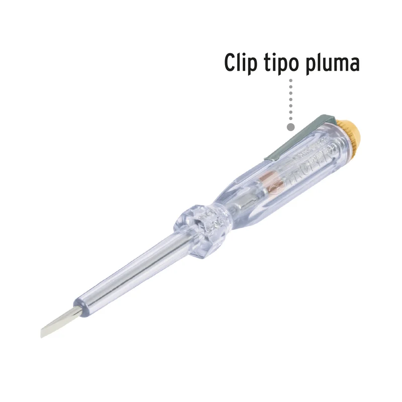 PROBADOR DE CIRCUITOS TRUPER 14 CM DE CORRIENTE ALTERNA