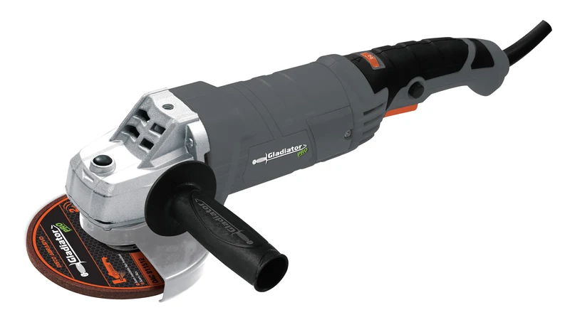 AMOLADORA ANGULAR MULTIFUNCIÓN GLADIATOR 115MM 1200W + 4 DISCOS